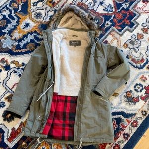 Eddie Bauer utility jacket parka